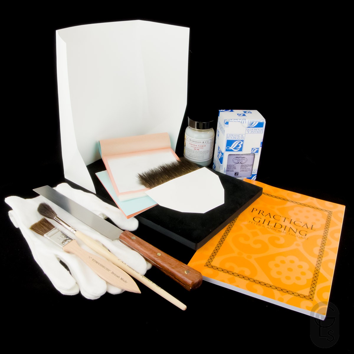 Genuine Silver Professional Gilding Kit - With Practical Gilding
